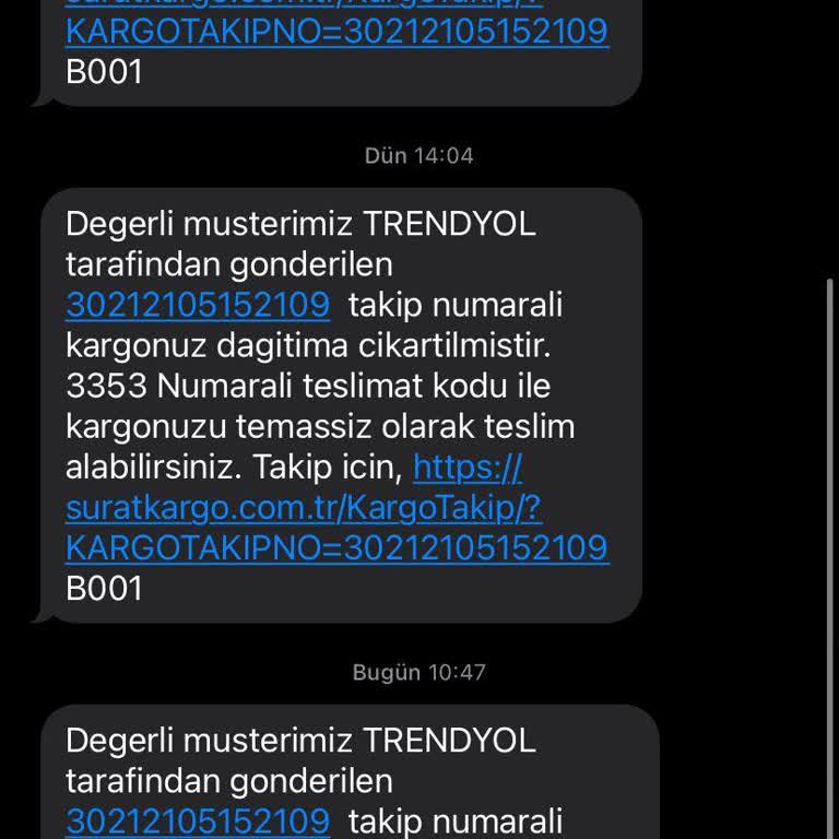 Sürat Kargo Atalar Şubesi Kargomu 5 Gündür Dağıtıma Çıkarıyor Ama Teslim Etmiyor
