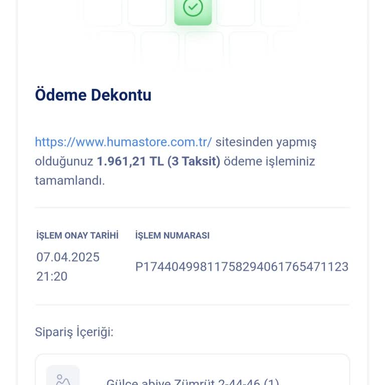 Hüma Store Butik Siparişim Gönderilmedi, Ücret İadesi Yapılmıyor!