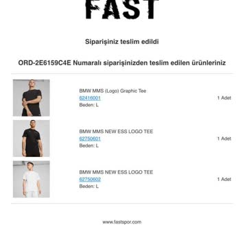 Fast Spor Eksik Ve Kusurlu Ürün Gönderimi, İletişimsizlik