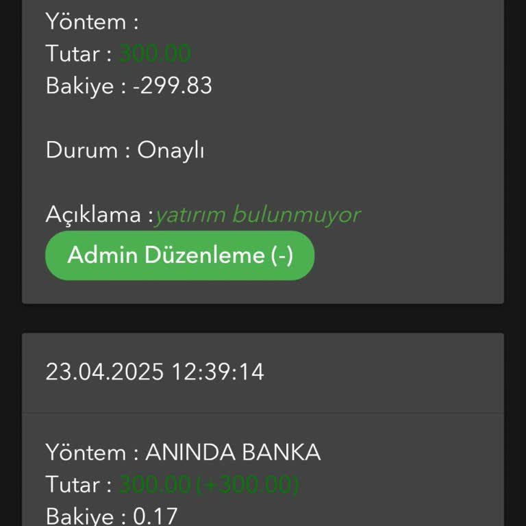 Kazancım Haksız Yere Silindi, Destek Alamadım