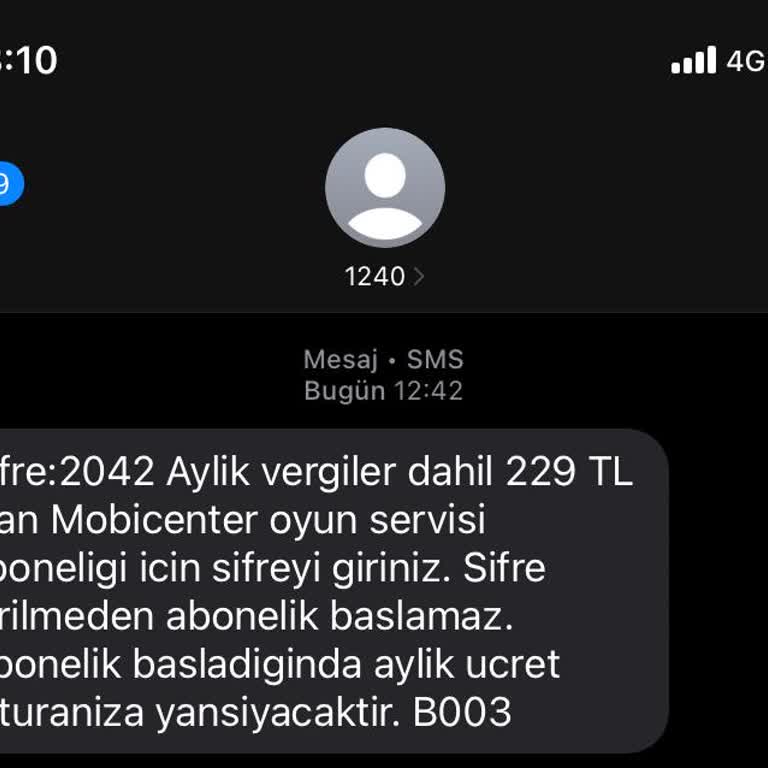 Onayım Olmadan Yapılan Üyelik Ve Faturalandırma