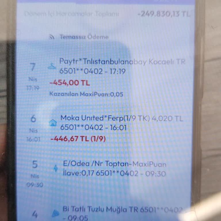 Haberim Olmadan Kredi Kartımdan Para Çekildi, Acil İade Talebi