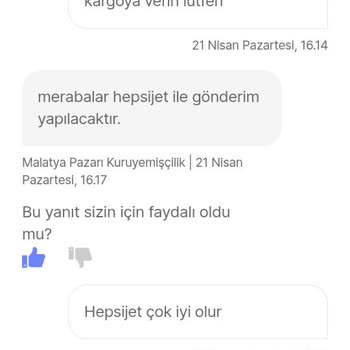Sipariş İptali Sonrası Kazanılan Puanların Kullanılamaması Hakkında Şikayet
