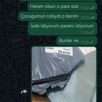 Aldığım Ürünler Eksik Ve İletişim Kurulamıyor