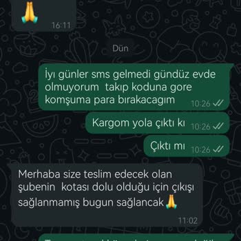 Aldığım Ürünler Eksik Ve İletişim Kurulamıyor