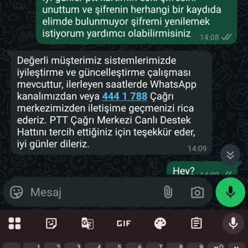 PTT Canlı Yardım Hattı Sorunumu Çözmedi, Temsilciler Yetersizdi