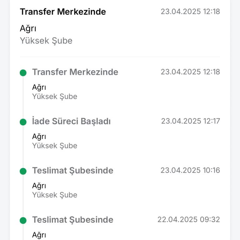 Kargo Çift Barkod Nedeniyle Teslim Edilmeden İade Edildi, Mağdur Edildim