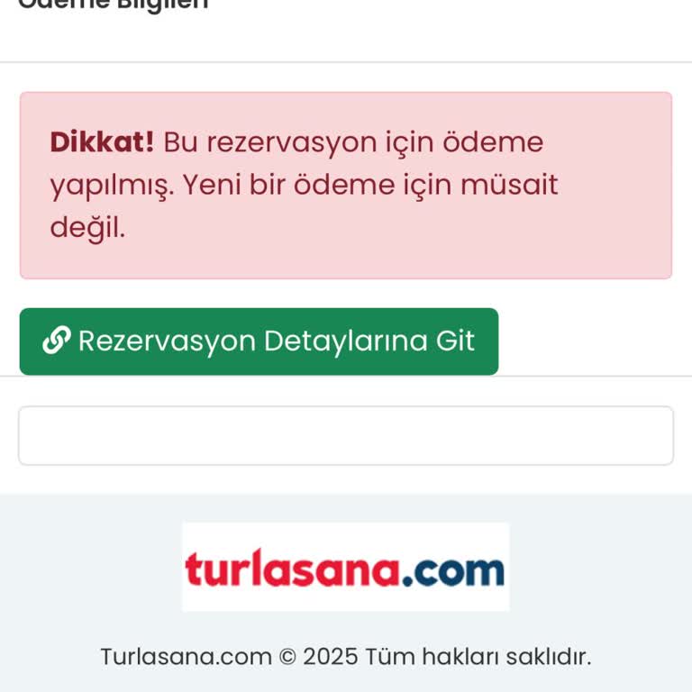 Rezervasyon Yapılmadan Para Çekildi, Müşteri Hizmetlerine Ulaşılamıyor