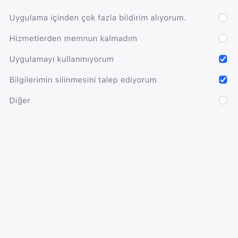 Hesabımın Kapatılma Talebi Ve Kişisel Verilerimin Silinmesi Gecikiyor
