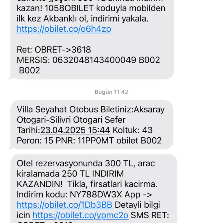 Obilet Bilet İptal Ve Erteleme Sorunu Mağduriyeti
