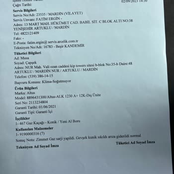 Sürekli Tekrarlayan Klima Arızasına Çözüm Bulunmuyor