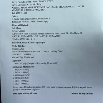 Sürekli Tekrarlayan Klima Arızasına Çözüm Bulunmuyor