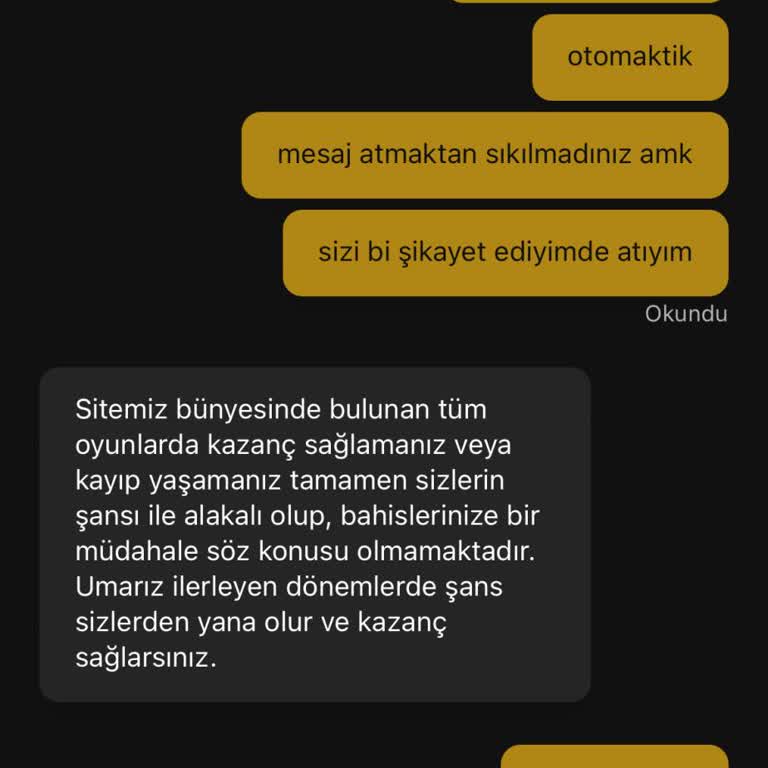 Oyunlarda Haksızlık Ve Ödeme Sorunu Yaşıyorum