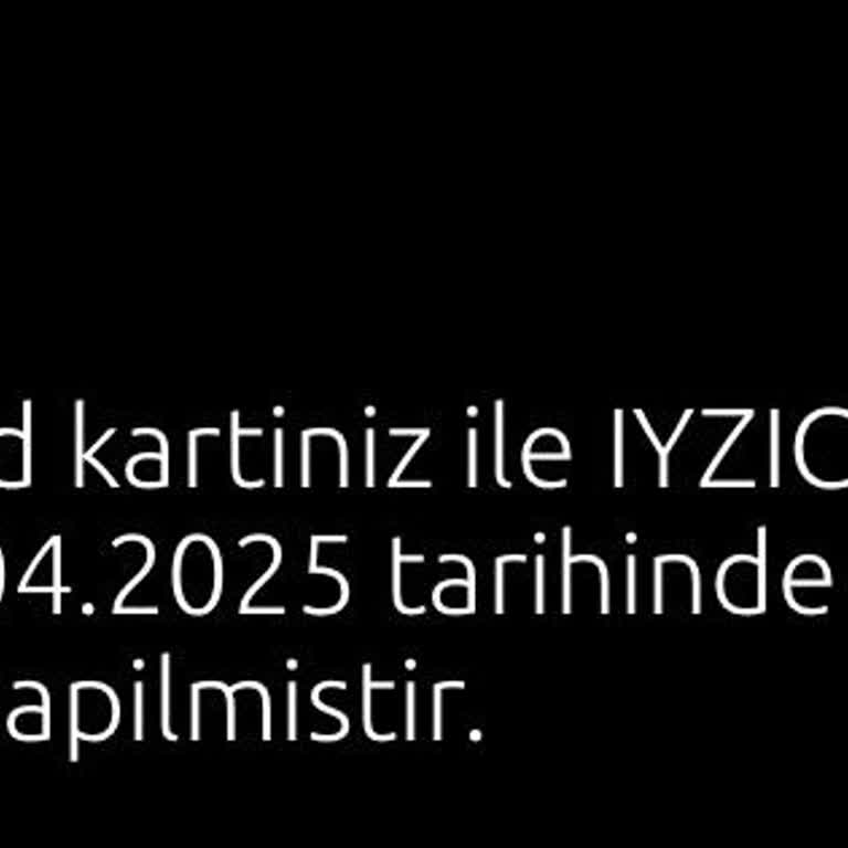 Bilgim Dışında Yapılan Harcamada Para İadesi Talebim Var