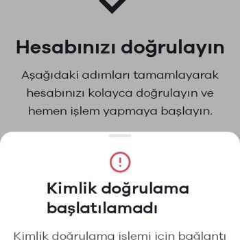 Kimlik Doğrulama Sorunu Nedeniyle Hesap Kapatma Tehdidi
