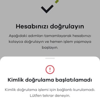 Kimlik Doğrulama İşleminde Sürekli Bağlantı Hatası Alıyorum