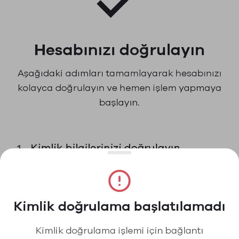 Paribu Kimlik Doğrulama Problemiyle Mağduriyet Yaşıyorum
