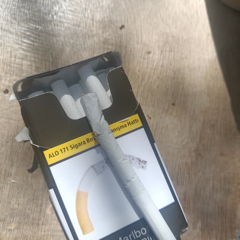Marlboro Edge Blue Sigarasında Tahta Parçası Ve Nemli Tütün Sorunu
