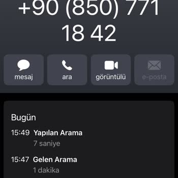 08507711842 Şüpheli İşlem Şikayeti