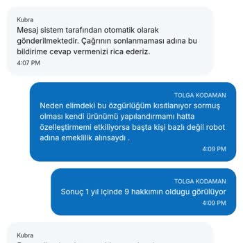 Anadolu Hayat Emeklilik'te Müşteri Memnuniyetsizliği Ve Çözümsüzlük