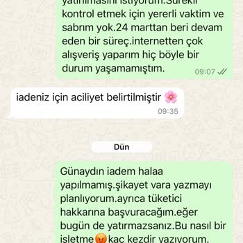 İade Sürecinde Sürekli Oyalama Ve Para İadesi Sorunu