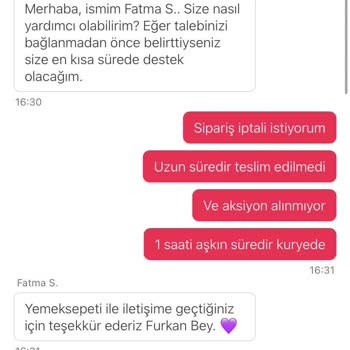 Siparişim Teslim Edilmedi Çözüm Sunulmadı İki Saattir Bekletiliyorum