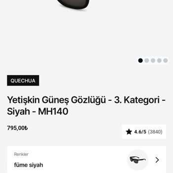 Satın Almak İstediğim Gözlüğün Polarize Özelliği Hakkında Bilgi Eksikliği