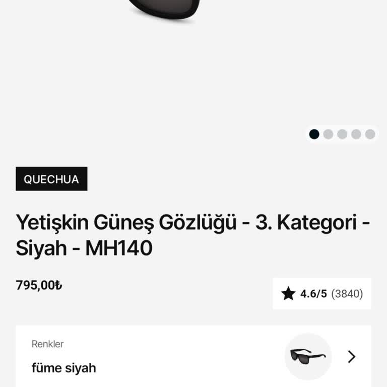 Satın Almak İstediğim Gözlüğün Polarize Özelliği Hakkında Bilgi Eksikliği