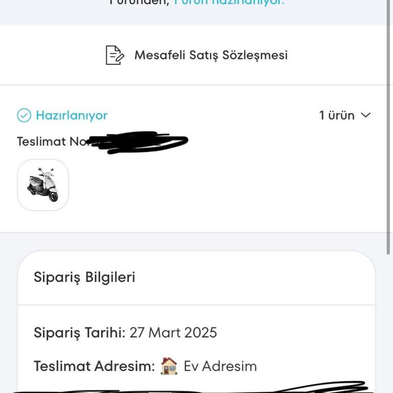 Sipariş Verilen Motorun Teslimatı Sürekli Gecikiyor
