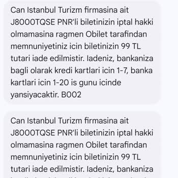 Bilet İptalinde Eksik Ve Geç Gelen Geri Ödeme Şoku
