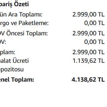 Amazon İade Ücretim Hesabıma Yatmadı Çözüm Bulamıyorum
