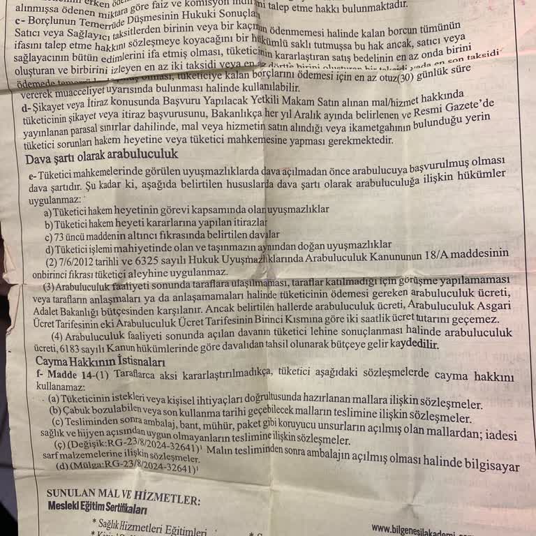 İptal Talebime İki Haftadır Dönüş Yapılmıyor