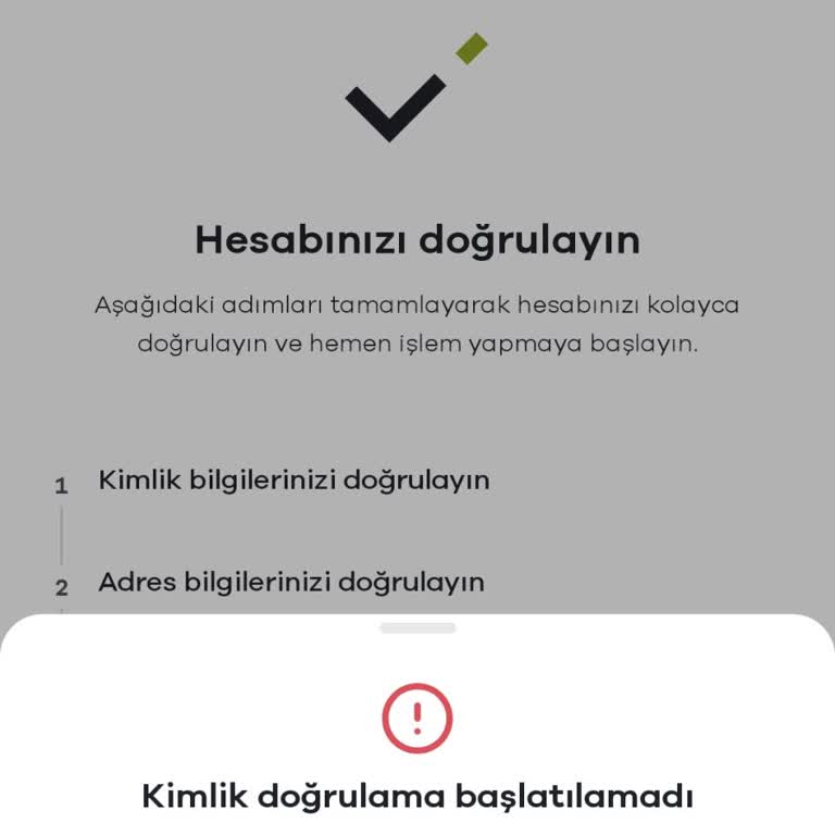Kimlik Doğrulama Hatası Ve Hesap Güvensizliği