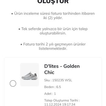 Skechers 8 Ayda Yırtılan Ayakkabı Ve Reddedilen İnceleme Talebi