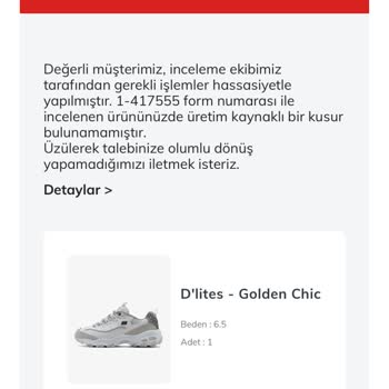 Skechers 8 Ayda Yırtılan Ayakkabı Ve Reddedilen İnceleme Talebi