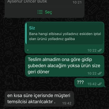 Siparişimle İlgili Hiçbir Bilgi Alamıyorum