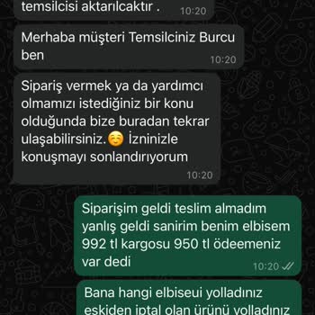 Siparişimle İlgili Hiçbir Bilgi Alamıyorum