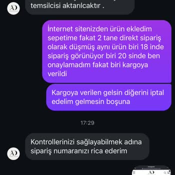 Siparişimle İlgili Hiçbir Bilgi Alamıyorum