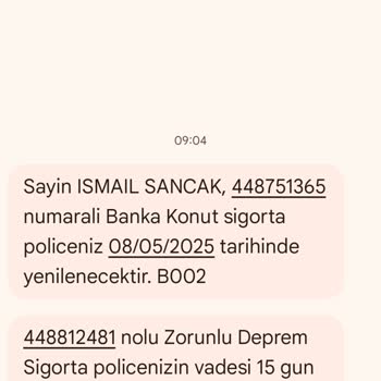 Konut Kredisi Sonrası Sigorta İptali Ve İletişim Sorunu