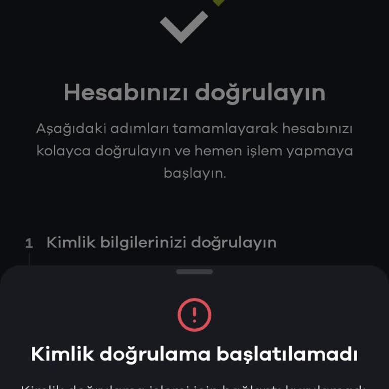 Kimlik Doğrulama Hatası Ve Müşteri Hizmetlerine Ulaşamama Sorunu