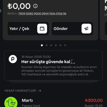 Martı Uygulamasında Bakiye Sorunu Ve Hatalı Para Çekimi