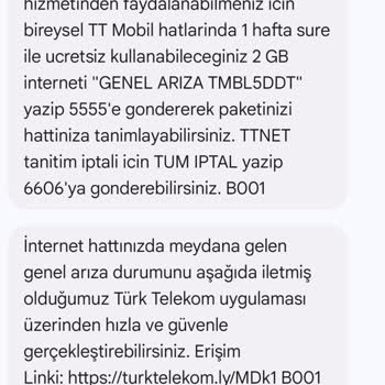 Uzun Süreli İnternet Kesintisi Ve Yetersiz Çözüm