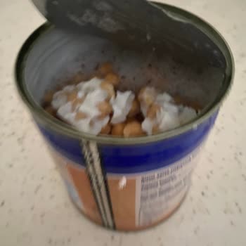 Haşlanmış Nohutun Üzerinde Beyaz Tabaka Ve Köpürme Sorunu