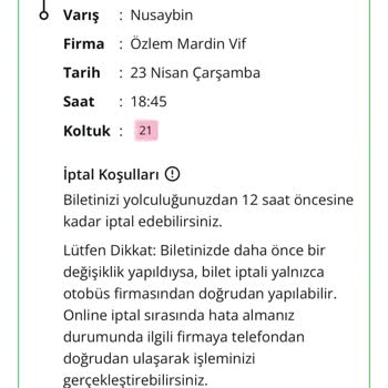 Bilet Numarası İzinsiz Değiştirildi, Mağdur Edildim