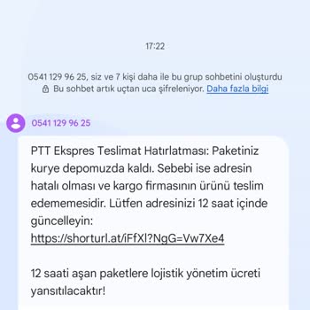 Siparişim Olmadan Mesaj Ve Grup Eklemesiyle Rahatsızlık Yaşadım