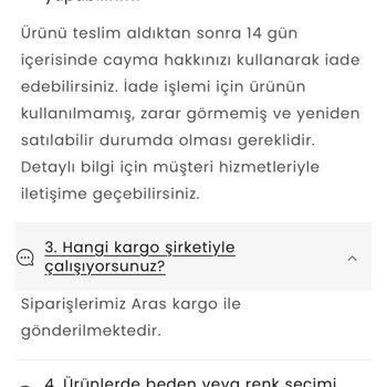 Yanlış Ve Küçük Ürün, İade Talebine Cevap Yok