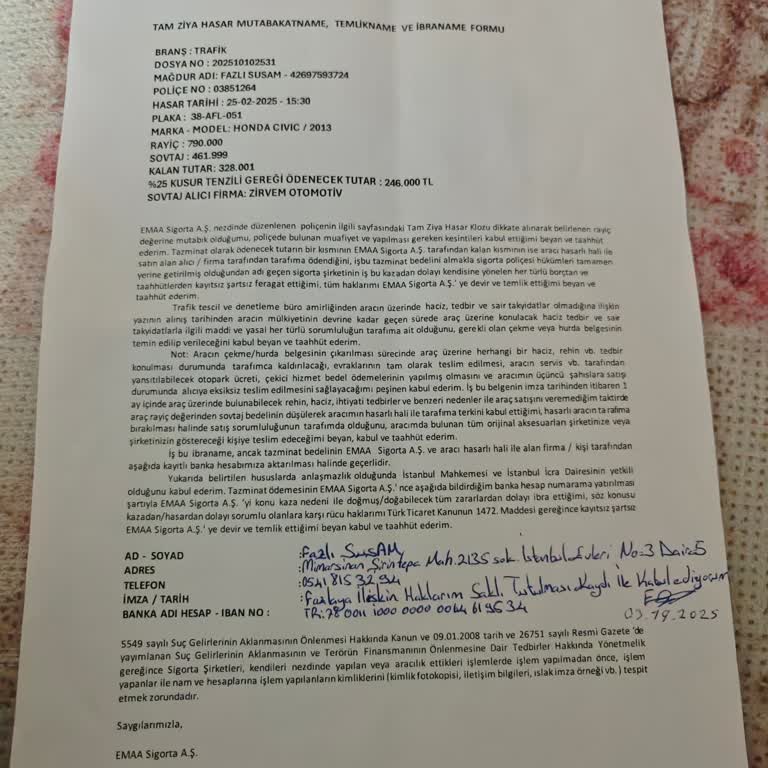 Pert Araç Ödemem Yapılmıyor Muhatap Bulamıyorum