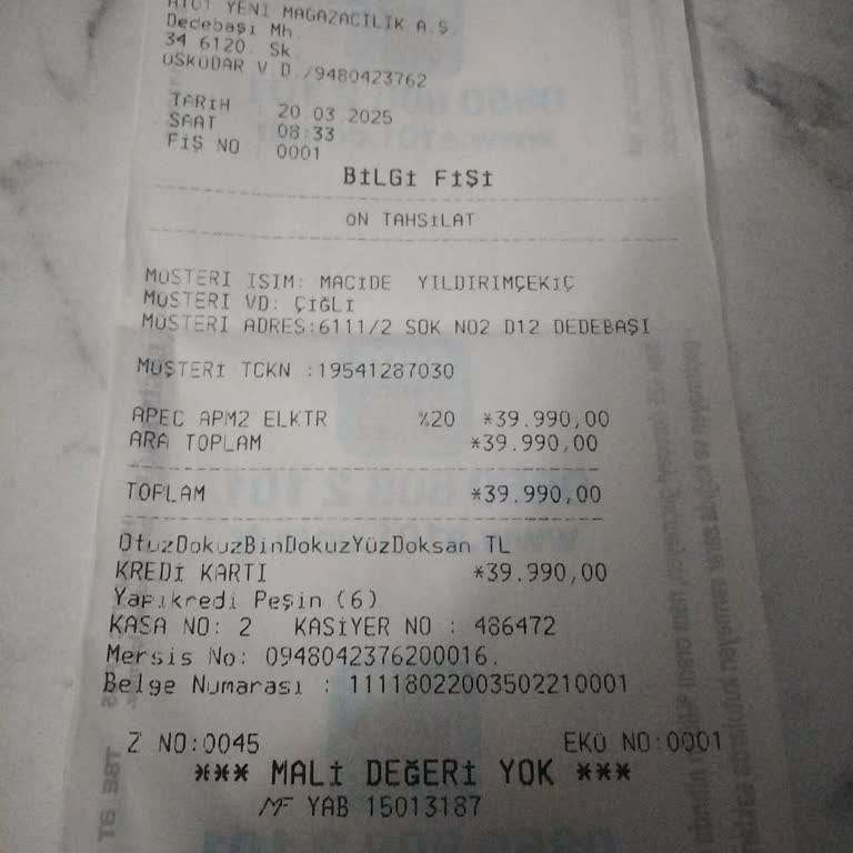 A101den Alınan Elektrikli Bisiklet Bir Aydır Teslim Edilmedi İletişim Sağlanmıyor