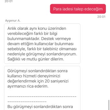 Sipariş Teslim Edilmedi, İade Yapılmıyor Ve Destek Ekibi Yanlış Bilgi Veriyor