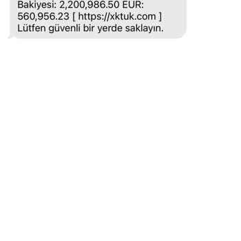 Bana Ait Olmayan Finansal Hesap İçin Gelen Gizemli SMS Endişesi
